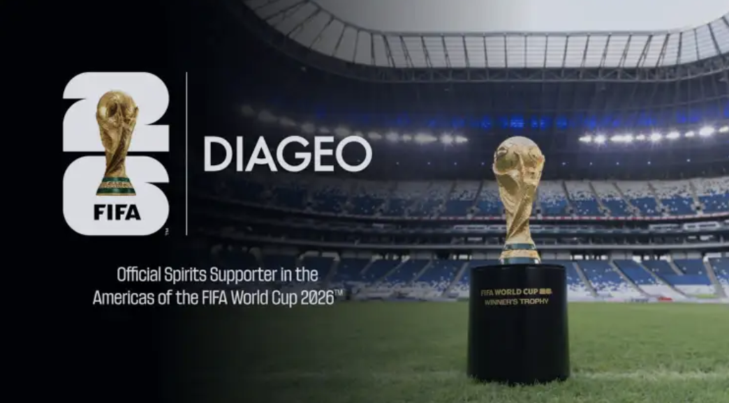 Diageo se junta à lista de apoiadores da FIFA para a Despensa do Mundo de 2026.